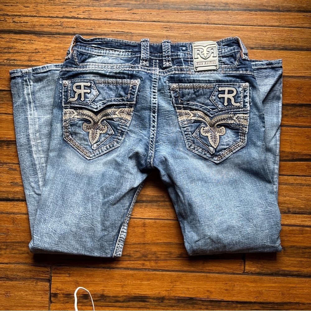 Rock Revival Men's Blue Jeans